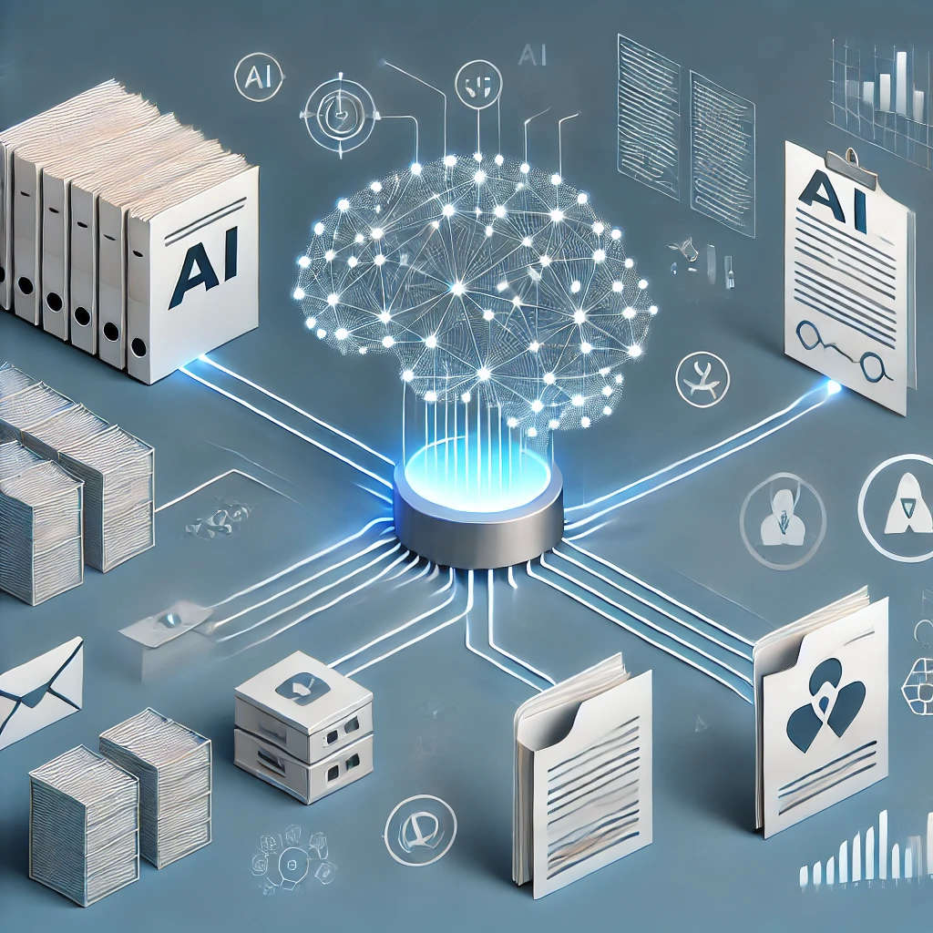 alt=ByteUnited Office integrates AI for advanced data analysis, accessing a company's entire document history, even obsolete or deleted files. This AI-driven search engine can uncover forgotten documents and assist in creating new ones using the company's knowledge base, potentially revolutionizing medical record analysis and aiding doctors.